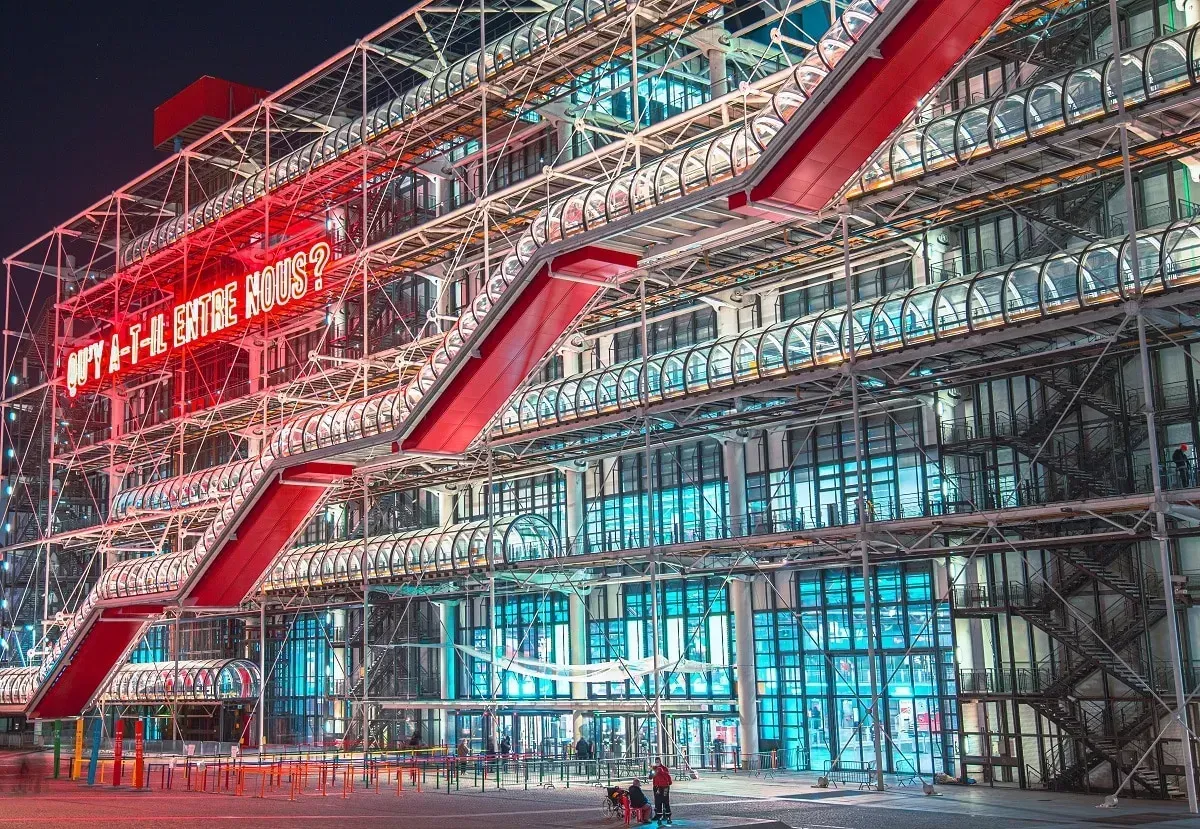 Maravilhas Modernas no Centro Pompidou