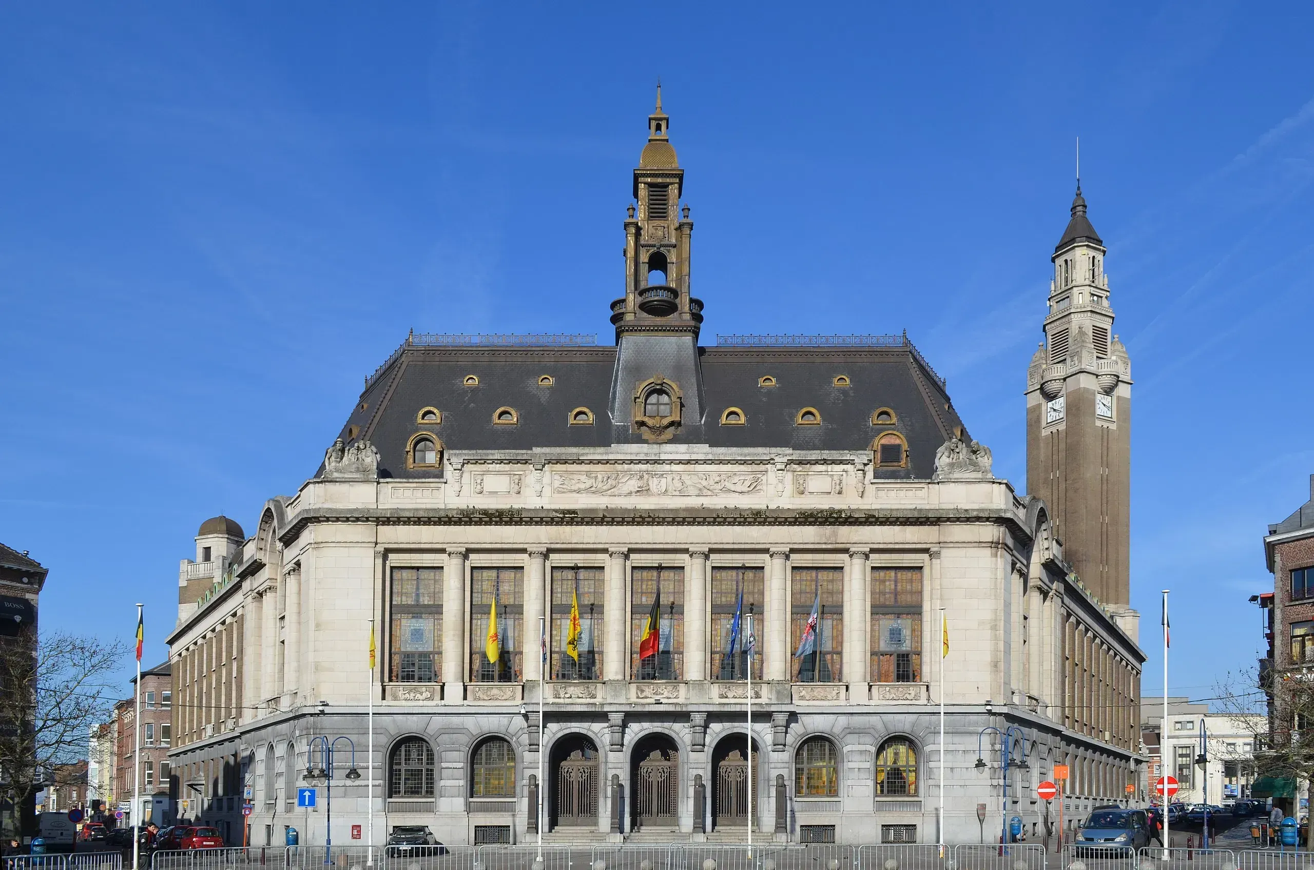 Rathaus Charleroi Entdeckung