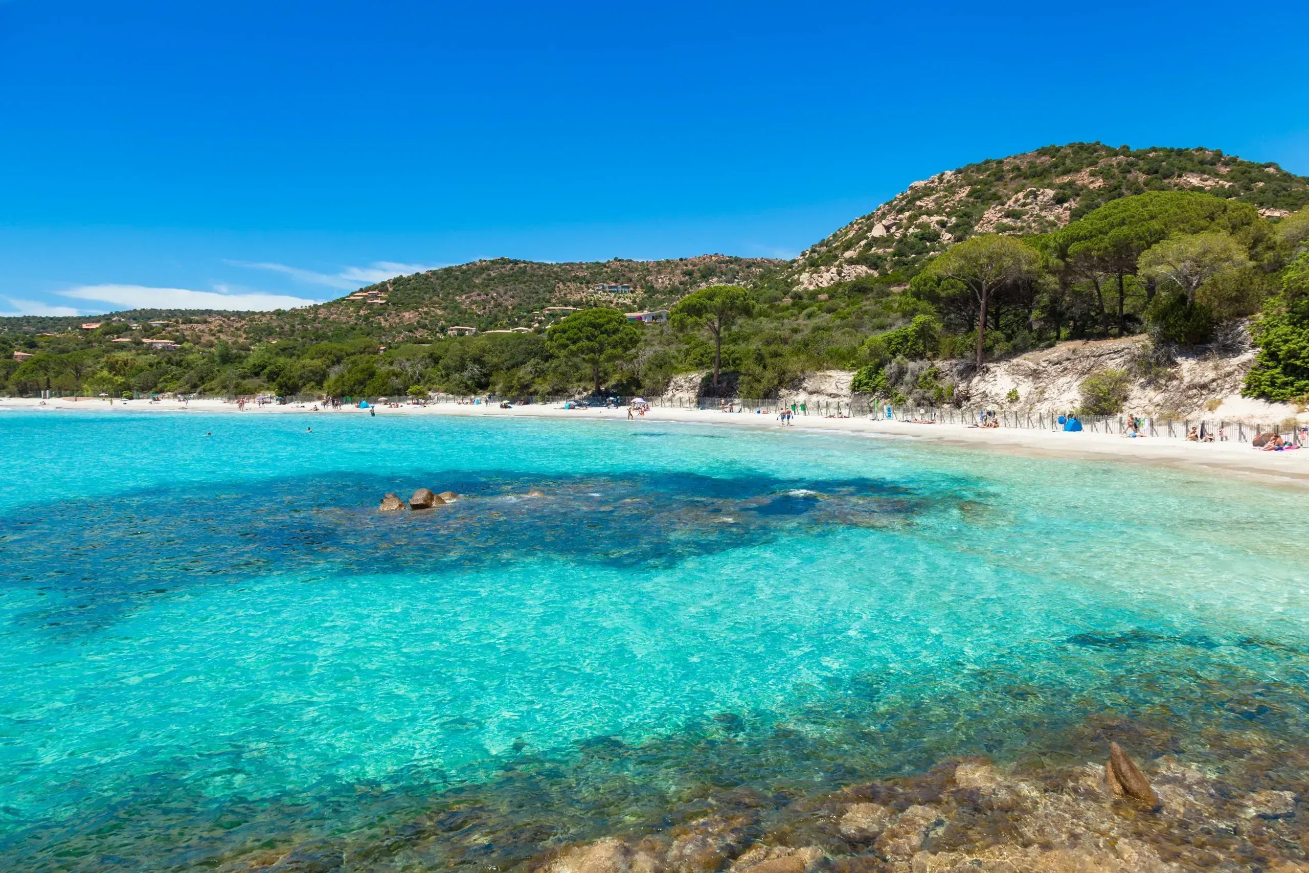 Unwind at Figari's Secluded Beach